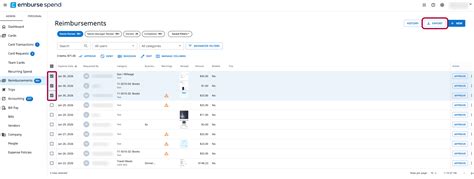 Faq Export Receipts From Emburse Spend Emburse Spend Help Center