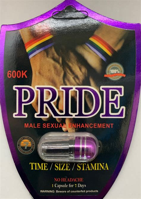 Pride 600k Male Sexual Enhancement Pill Enhanceme