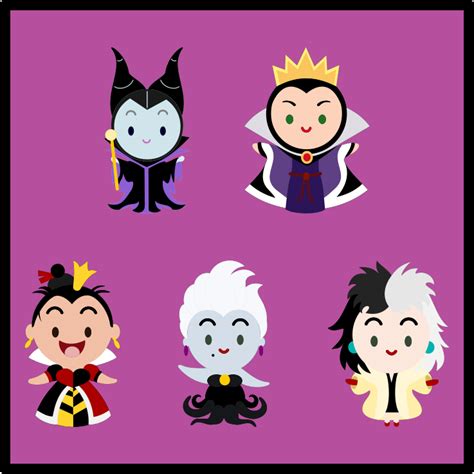 Chibi Disney Villains