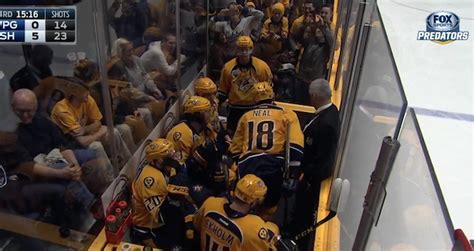 LOOK The Predators Penalty Box Is Overflowing With Players