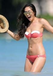 Myleene Klass In Bikini On The Beach Barbados HawtCelebs