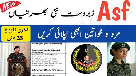 Asf New Jobs Air Force Security Asf Jobs Govt Jobs