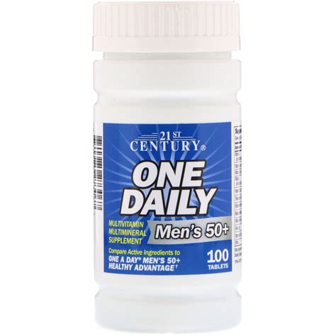 21st Century One Daily Men S 50 Multivitamin Multimineral 100