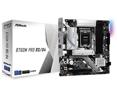 ASRock > B760M Pro RS/D4