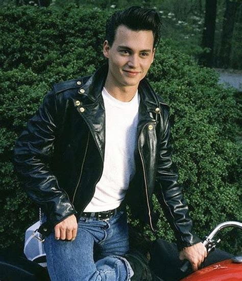 Johnny Depp Cry Baby Leather Jacket Wade Walker Jacket Jackets Masters