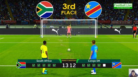 South Africa Vs Dr Congo Penalty Shootout Rd Place African