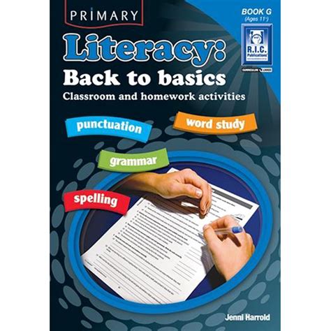 Primary Literacy Back To Basics Book G Play School Room Cc