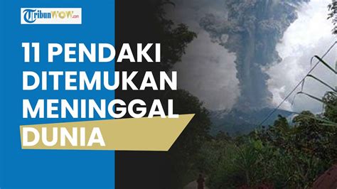 Update Erupsi Gunung Marapi Sumbar Pendaki Ditemukan Meninggal