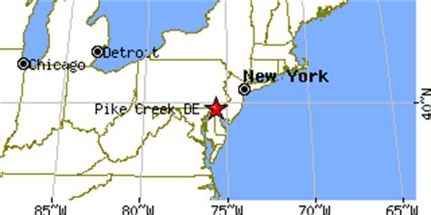 Pike Creek, Delaware (DE) ~ population data, races, housing & economy