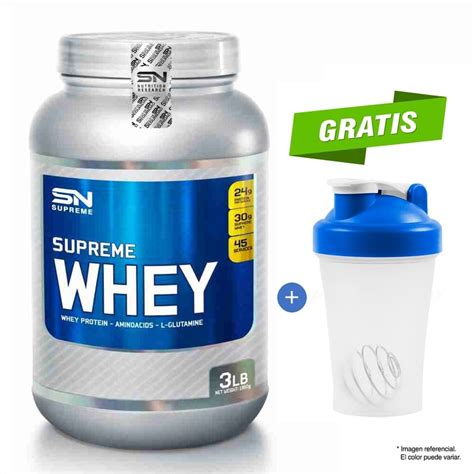 Suero De Leche Supreme Whey Kg Prote Na Sn Vainilla Supreme