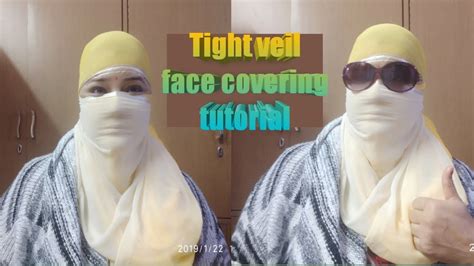 Tie Tight Veiled Dupatta With Face Cover Youtube