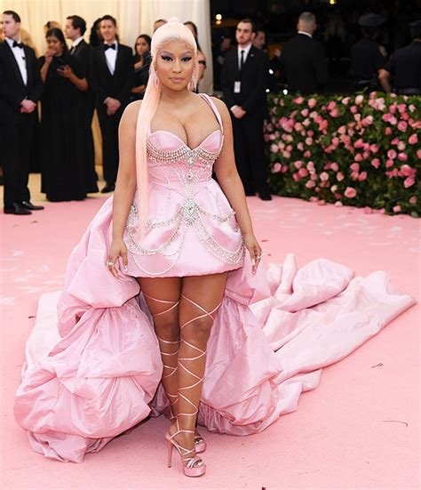 Nicki Minajs Dress At Met Gala 2019 See Pics Of Her Look Hollywood Life