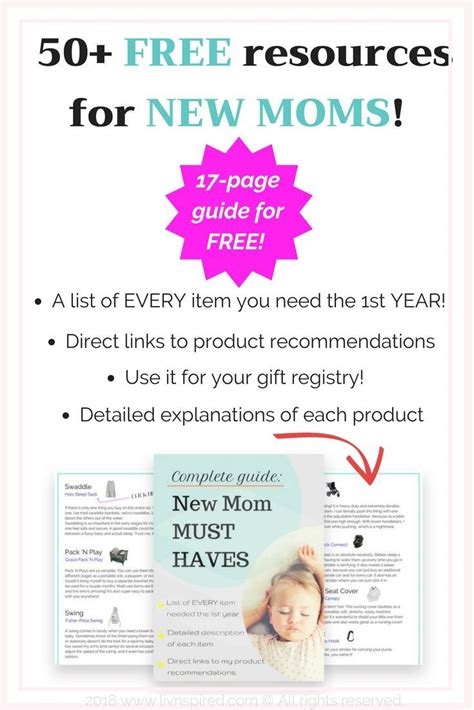 A Complete Guide Of New Mom Must Haves For Free 17 Pages Detailing