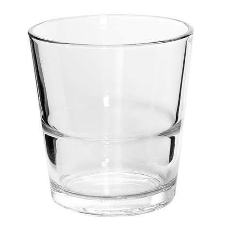 Libbey 15769 12 Oz Double Old Fashioned Glass Restaurant Basics Stackable