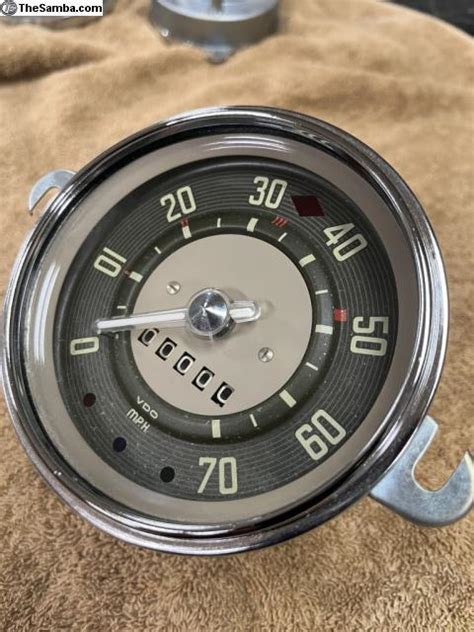 TheSamba VW Classifieds 11 56 Wolfsburg Green Face Speedometer