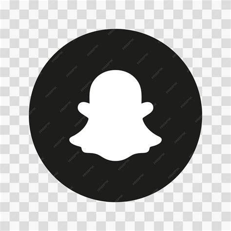 Snapchat Logo Vector Black