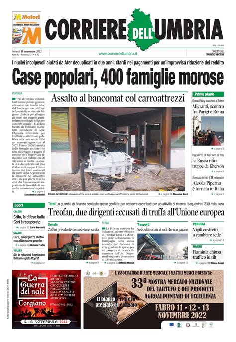 Rassegna Stampa Novembre Giornali In Pdf Pdf Docdroid