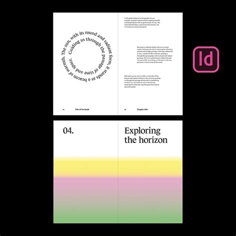 Unique Modern Poetry Book Template Adobe Indesign 5x8 Instant Download