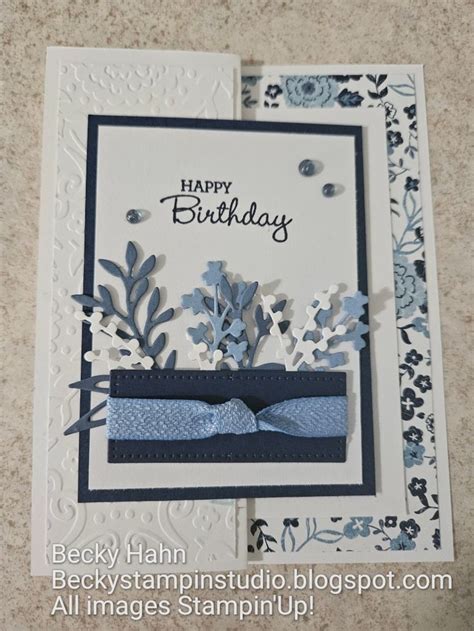 Timeless Arrangements Double Decker Pop Out Card In Fancy Fold