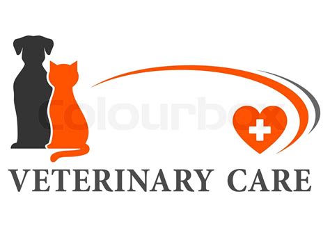 Veterinary Sign With Place For Text Stock Vector Colourbox