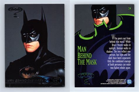 Man Behind The Mask 3 Batman Forever 1995 Fleer Ultra Trading Card