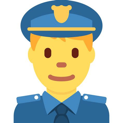 👮‍♂️ Agente De Policía Hombre Emoji