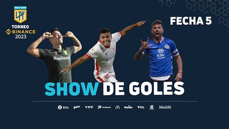 Torneobinance 2023 Show De Goles De La Fecha 5 Youtube