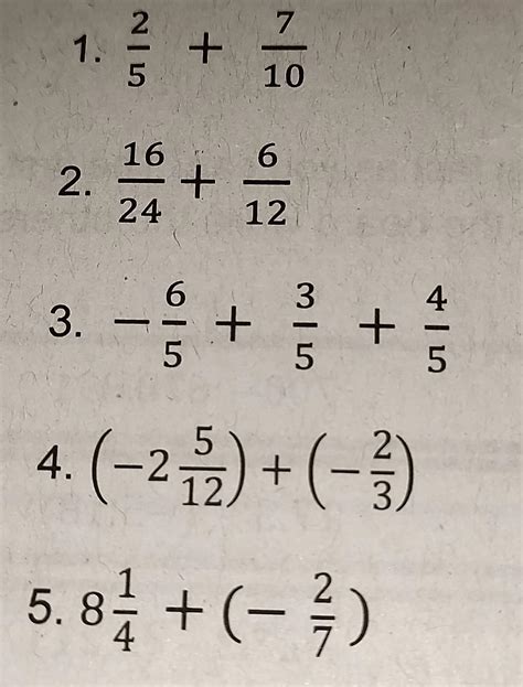 A Perform The Indicated Operations Write Your Answers In Simplest