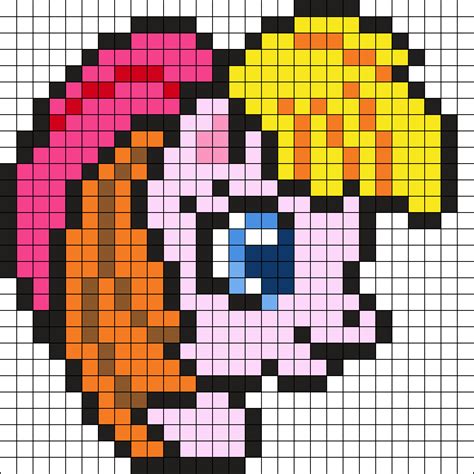 My Little Pony Pixel Art Templates Easy