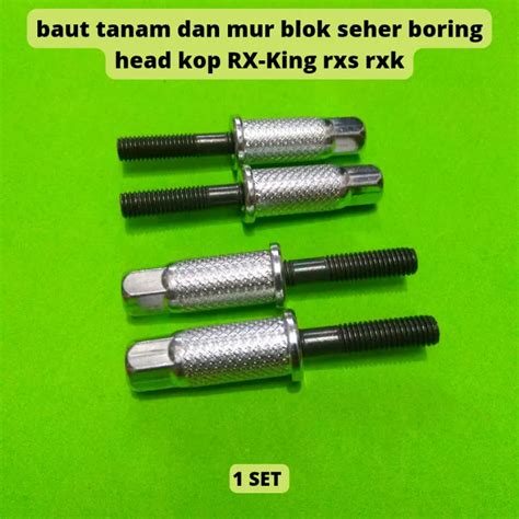 Baut Baud Tanam Dan Mur Blok Seher Boring Head Kop Rx King Rxs Rxk