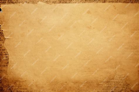 Premium Ai Image Vintage Paper Background Ai Generative