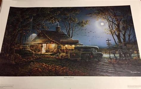 Terry Redlin Autumn Traditions Signed Limited Edition Terry Redlin