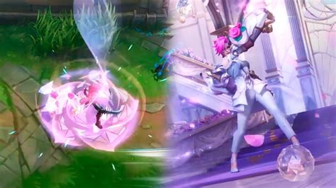 Skin Preview Crystal Rose Vi League Of Legends Wild Rift Youtube