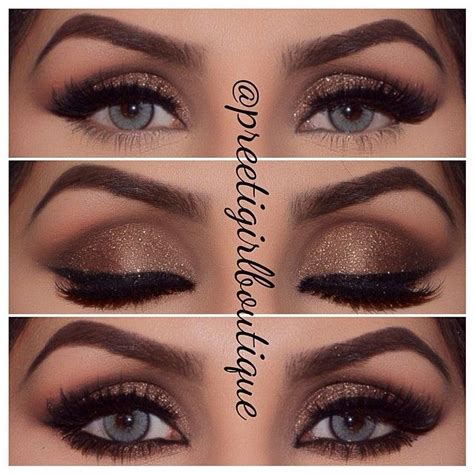 Bronze Gold Smokey Eye The Naked Palette Would Work Great To Create