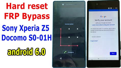 How To Hard Reset Frp Bypass Sony Xperia Z Docomo S H Youtube