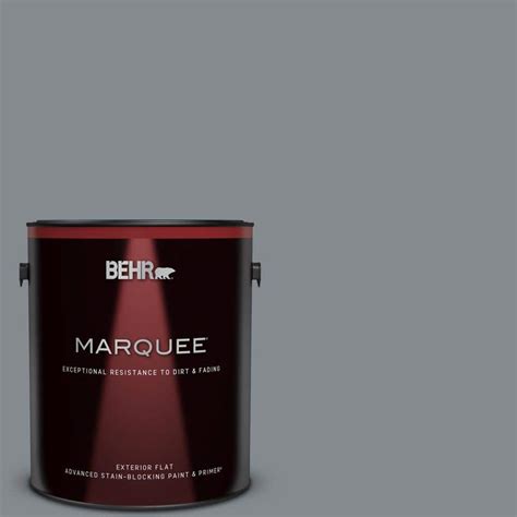 BEHR MARQUEE 1 Gal PPU26 21 Overcast Flat Exterior Paint Primer