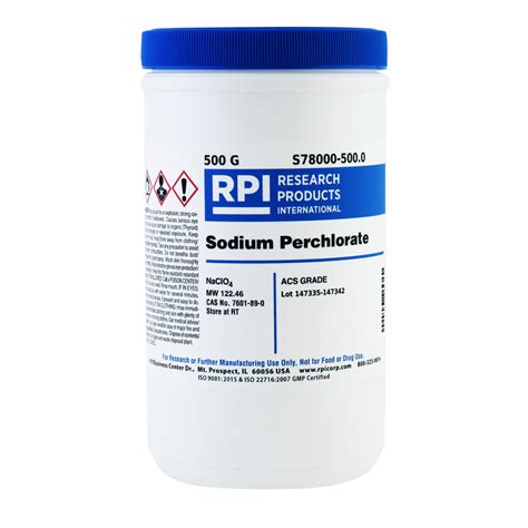 S Sodium Perchlorate Acs Grade Grams