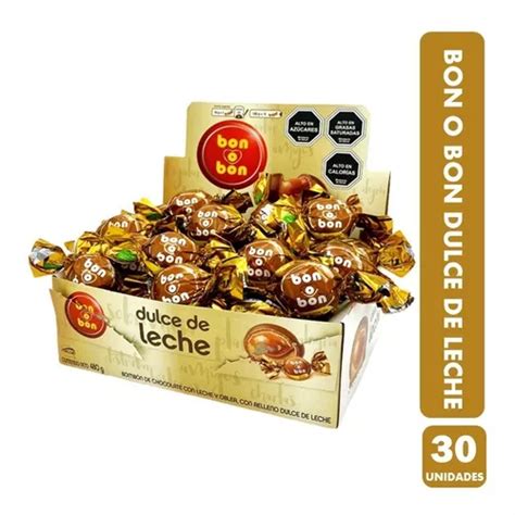 Bon O Bon Dulce De Leche Bombones De Arcor Caja Con 30un Cuotas