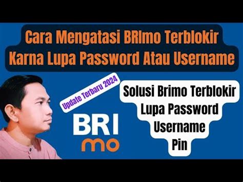 Cara Mengatasi BRIMO Terblokir Karna Salah Password Atau Username