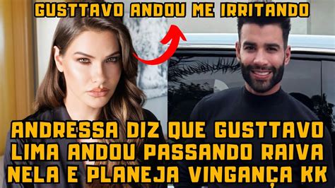 Gusttavo Lima Olha Isso Kkk Andressa Suita Surpreende Ao Falar Sobre O