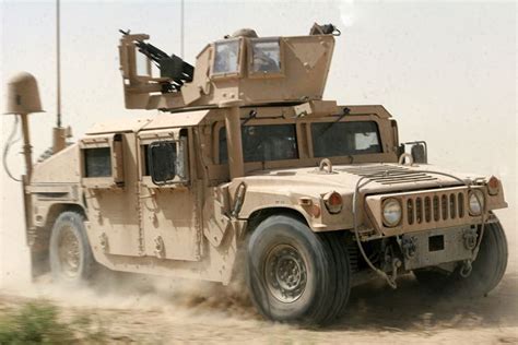 M Up Armored Hmmwv Humvee Armament Carrier Armour Kit Technical