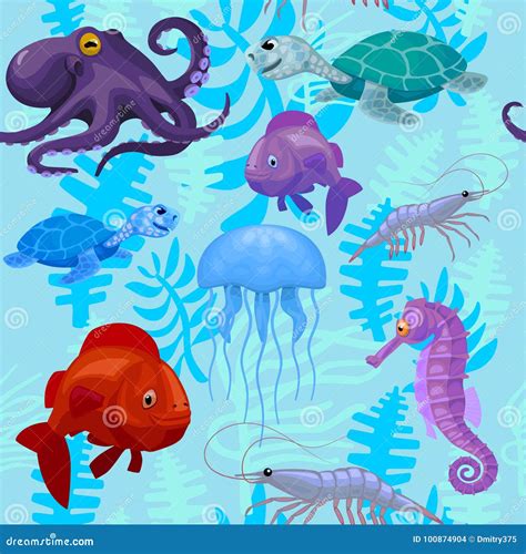 Underwater Animals And Plants