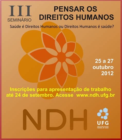 Iii Seminário Pensar Os Direitos Humanos Odonto