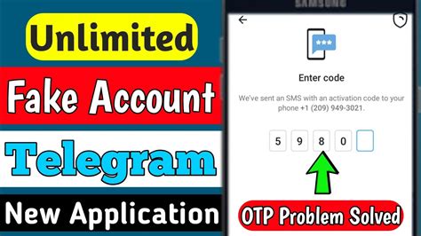 Unlimited Fake Telegram Account Create Fake Telegram Account