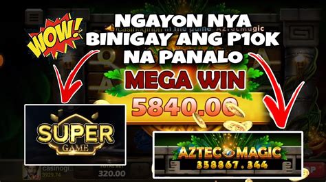 Super Game Bagong Laro Mag Spin Ka Lang P K Panalo Ko Super Mega Win