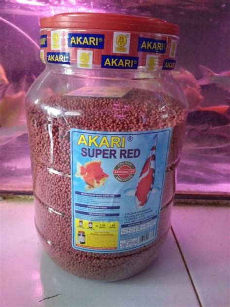 Jual Pelet Ikan Koi Akari Super Red Kg Kasar Halus Di Seller Denta Pet