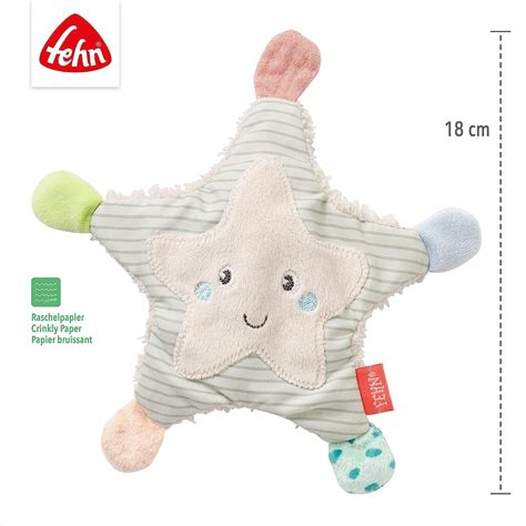 Fehn Knister Seestern Activity Baby Raschel Spielzeug Zum Greifen Und