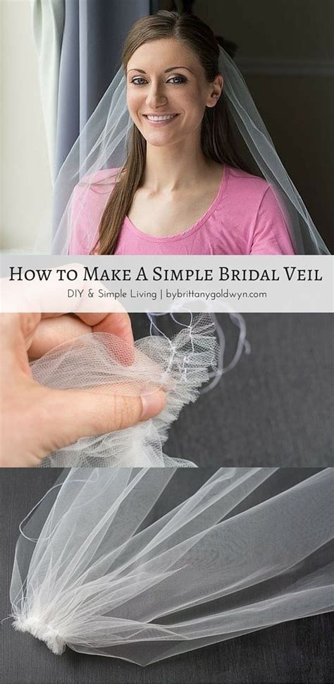 Learn How You Can Make A Simple DIY Wedding Veil For Your Wedding It