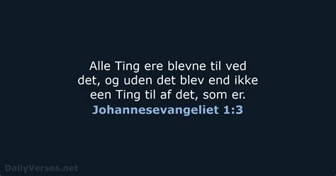 Den September Dagens Bibelvers Da Johannesevangeliet