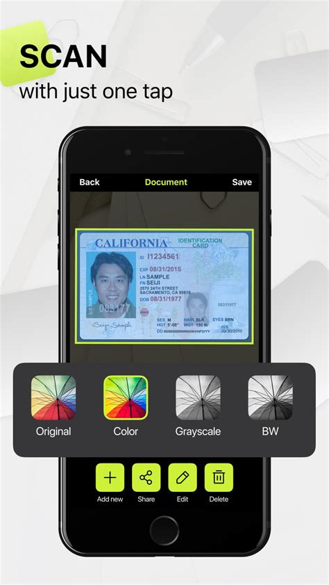 iPhone için PDF Scanner picture scan APP İndir